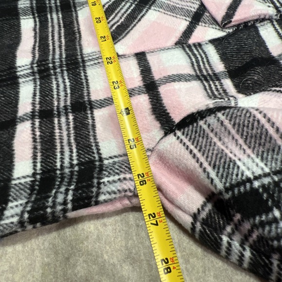 Women's Sabrina Lauren 3X Shacket  With Pockets Pink Black White Grey EUC - Picture 9 of 14